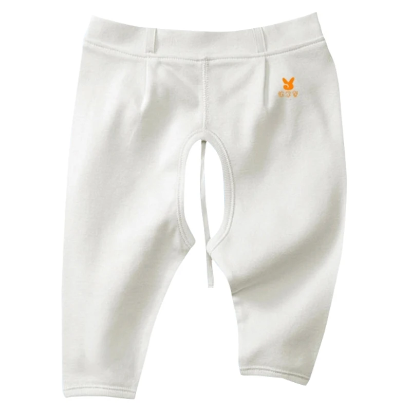 YiErYing 3 шт. для новорожденных брюки наборы хлопок чистый цвет досуг открытый промежность брюки для маленьких мальчиков и девочек