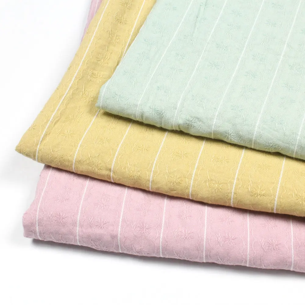 Полосатая хлопковая ткань для подушек, цветочный текстиль, диванная подушка, Лоскутная жаккардовая льняная ткань