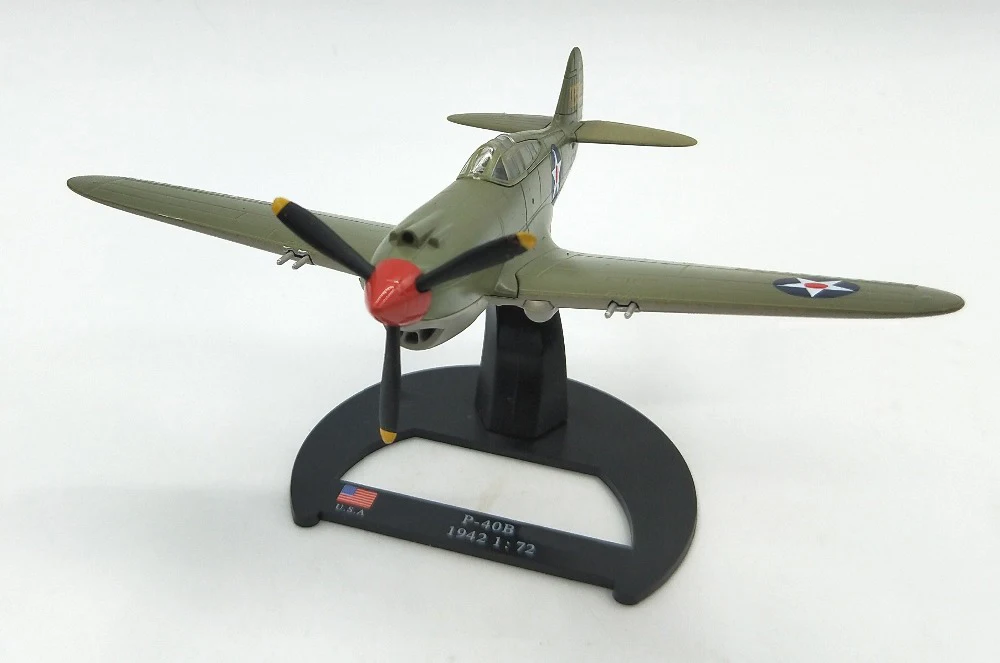 1: 72 Второй мировой войны Американский P-40B истребитель сплава модели самолетов Перл-Харбор Коллекция Модель