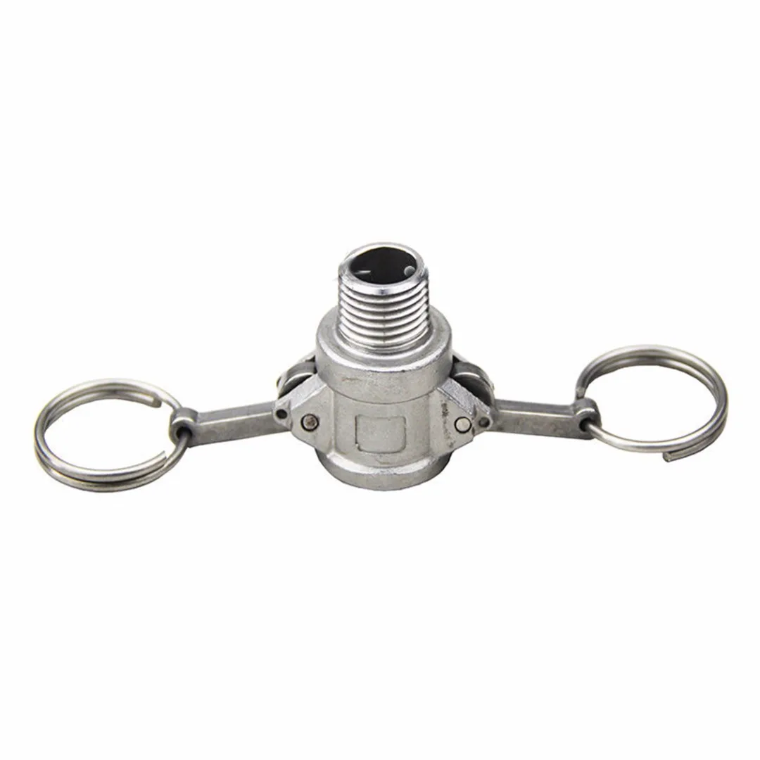1 pc 304 Acero inoxidable Homebrew Camlock adaptador de montaje 1/2 \
