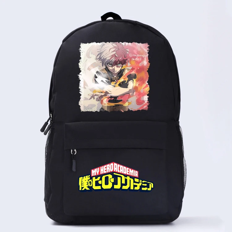 My Hero Academia Midoriya Izuku Anime Nylon Student Backpack  