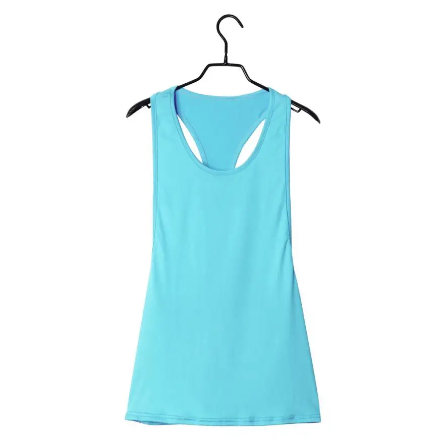 Mokingtop, сексуальный топ для фитнеса, женская короткая блуза, летняя майка, женская одежда, ropa mujer, укороченная, Feminino, Regata Feminina - Цвет: Небесно-голубой