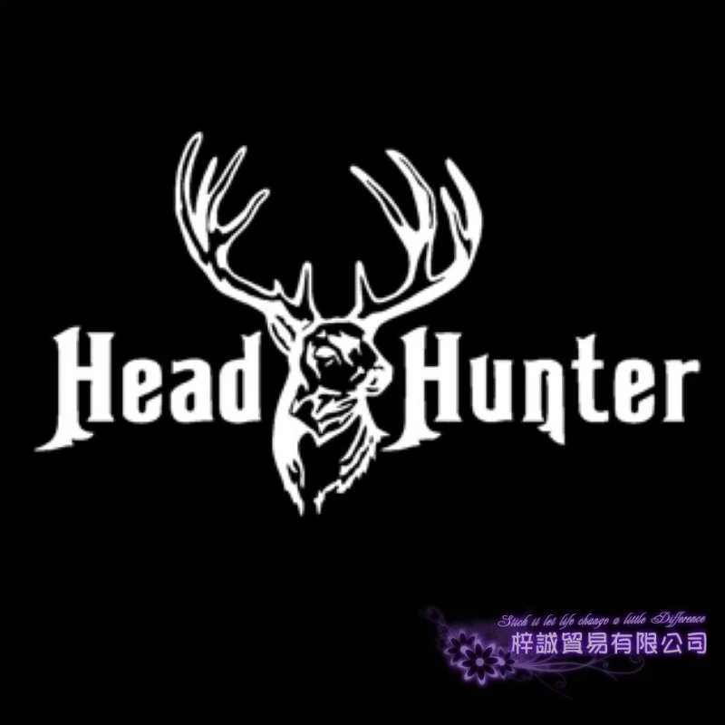 Hunt Buck Deer Hunter Decal Hunting Club Sticker Hollow Car Window Vinyl Funny Poster | Дом и сад