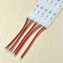 20 штук жесткий бар DC12V 50 см 36 led SMD 7020 Алюминий сплав светодиодное освещение для шкафа Дисплей стенд