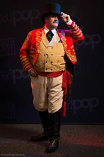 2015 male costume fshion costume Red magic royal tuxedo male formal dress pigeon magic dovetail formal dress for singer dancer
