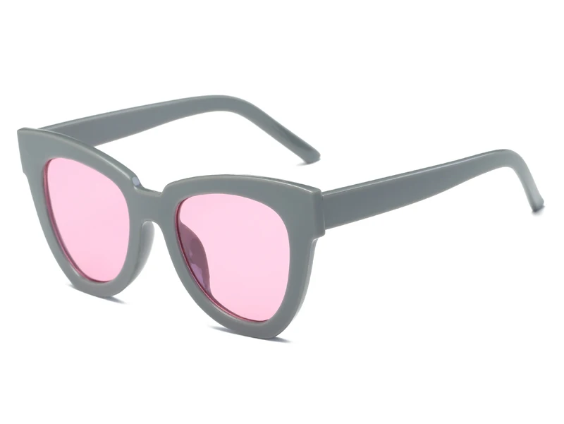 Fashion Cat eye Sunglasses Women Luxury Brand Designer Vintage Sun glasses Female Glasses For Women Gafas de sol uv400 big round sunglasses