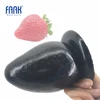 FAAK Strawberry anal plug anus stuffed stopper big butt plug with suction cup rough surface sex toys women man anal expansion 1