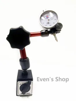 

GUANGLU Dial indicator 0-3*0.01mm with mini magnetic base stand two in one. lever dial indicator measuring tool