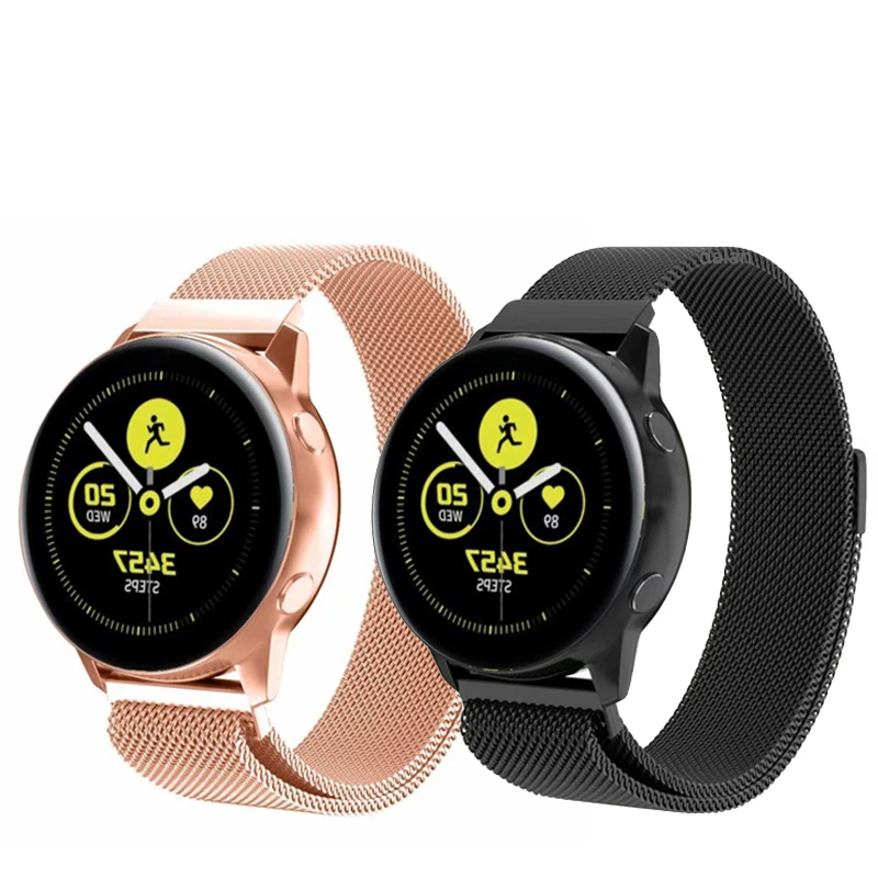 22 мм 20 мм 18 мм для samsung gear sport S2 S3 Frontier Classic galaxy watch 42 мм 46 мм ремешок huami amazfit ремешок Bip huawei GT 2