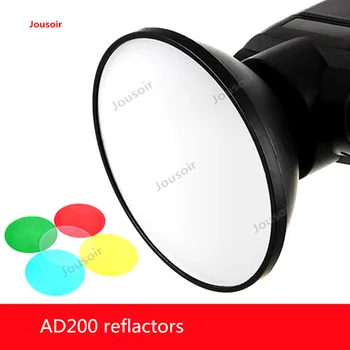 

Godox AD-M Standard Reflector Beauty Dish with 5 Color Filters Soft Diffuser for Godox AD200 AD180 AD360 AD360II Camera CD50T03Y