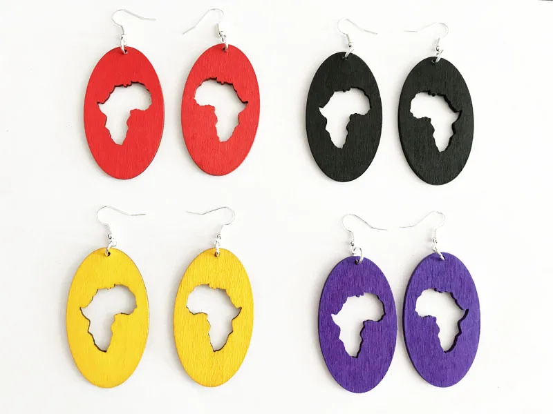 Разноцветные деревянные серьги для модной леди 60 мм|colorful wooden earrings|wooden earringsearrings for
