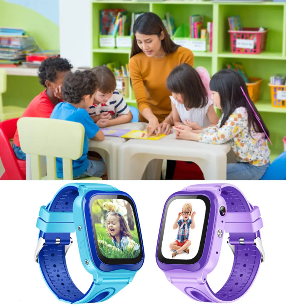 SALFRESA Children Smart Watch V88 IP67 Waterproof 450mAH Long Standby Child Tracking Security SOS Smart Bracelet For Kids Remote-6