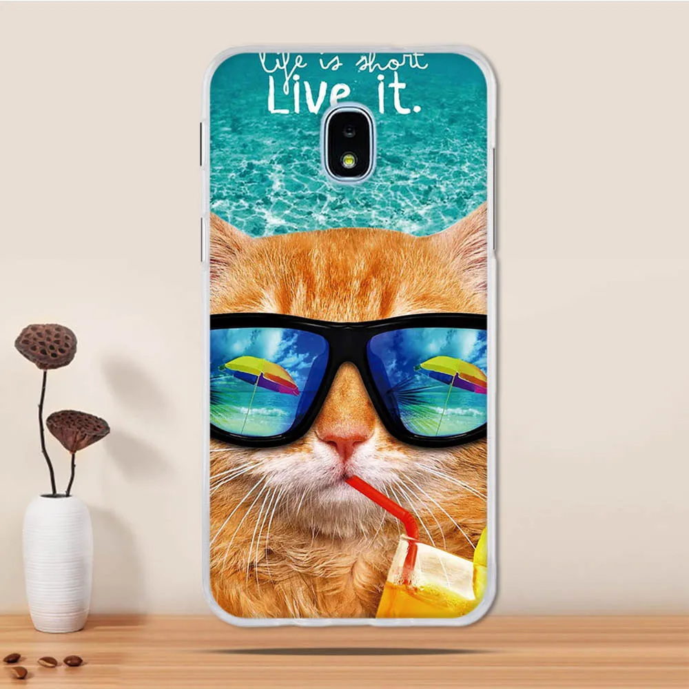 Чехол для Samsung Galaxy j2 J3 J4 J6 J7 J8 2018 силиконовый чехол с 3D принтом мягкий из ТПУ j8