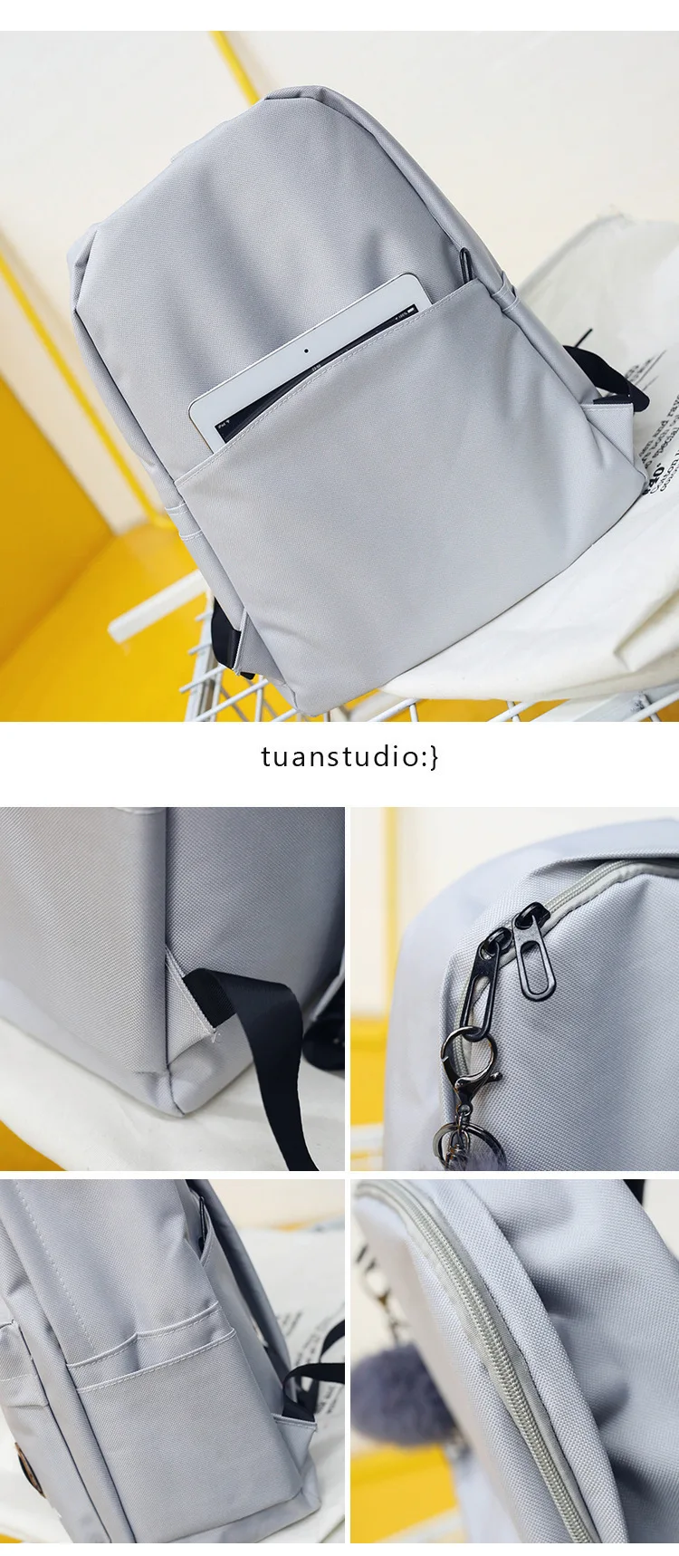 um pacote de saco feminino para adolescentes meninas ateez