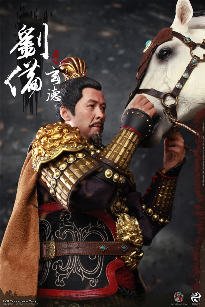 Коллекция 1/6 масштаб 303 игрушки три царства серия Liu Bei и военный конь с флагом полный набор три царства фигурка