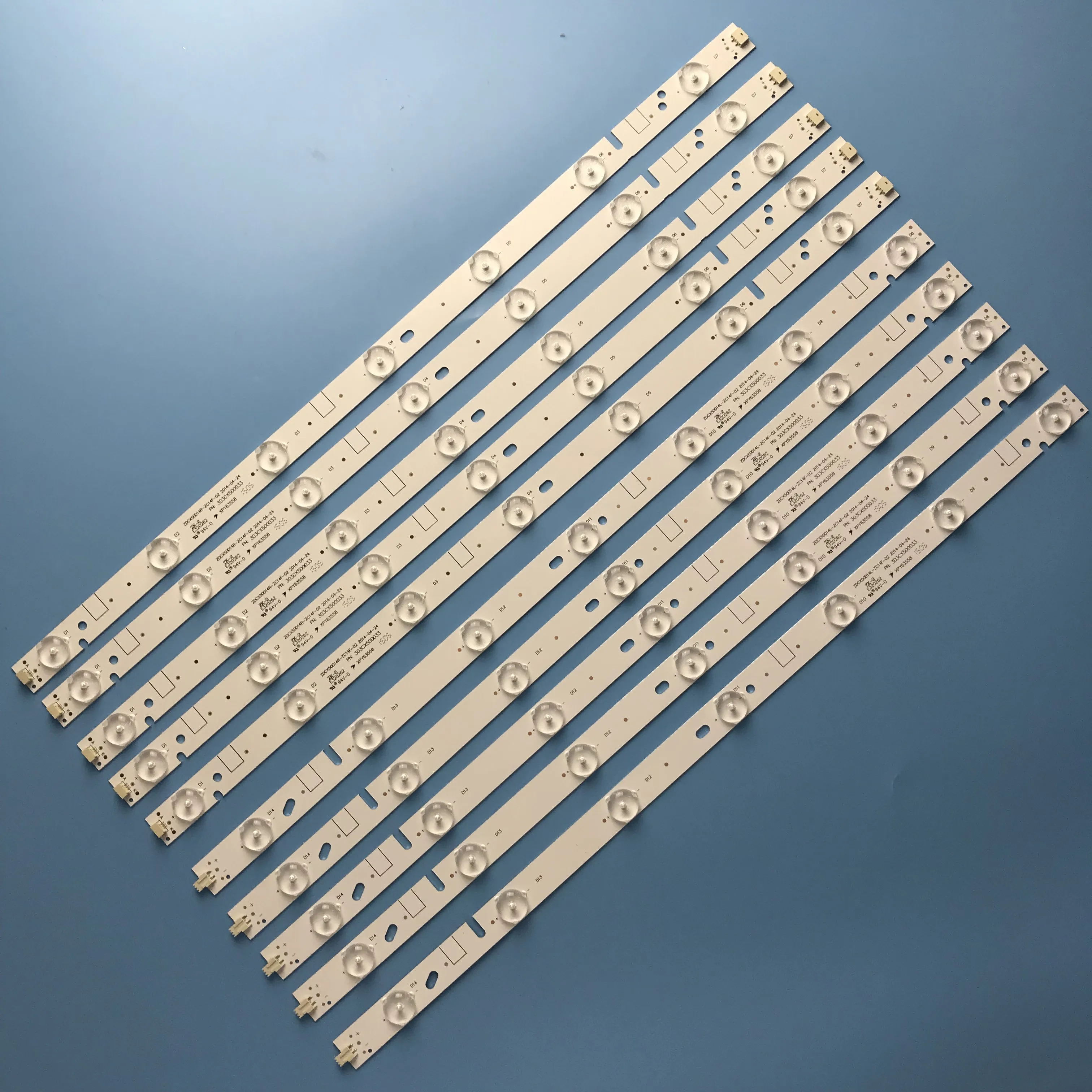 

LED Backlight strip 12 lamp For ZDCX50D14R-ZC14F-02 01 ZDCX50D14L-ZC14F-02 303CX500033 LT-50E350 LT-50E560