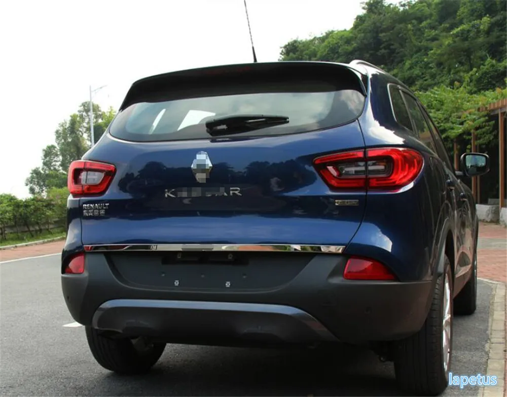 

Lapetus Rear Trunk Lid Cover Tailgate Trim Door Handle Molding Boot Garnish Bezel Cover Fit For Renault Kadjar 2016 2017 2018