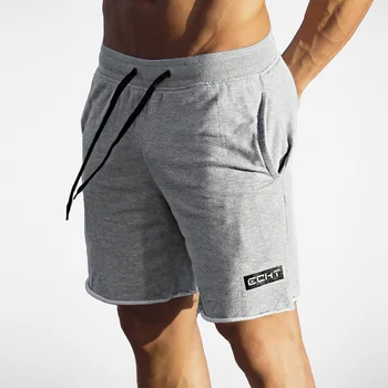 

Summer mens shorts Calf-Length Fitness Bodybuilding fashion Casual gyms Joggers workout Brand short pants Sweatpants