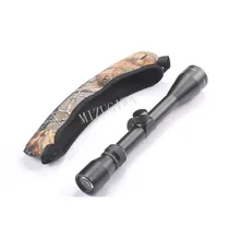 MIZUGIWA Riflescope защита из неопрена чехол для прицела сумка для ружья винтовка принадлежности для охотничьего ружья камуфляж и черный цвет