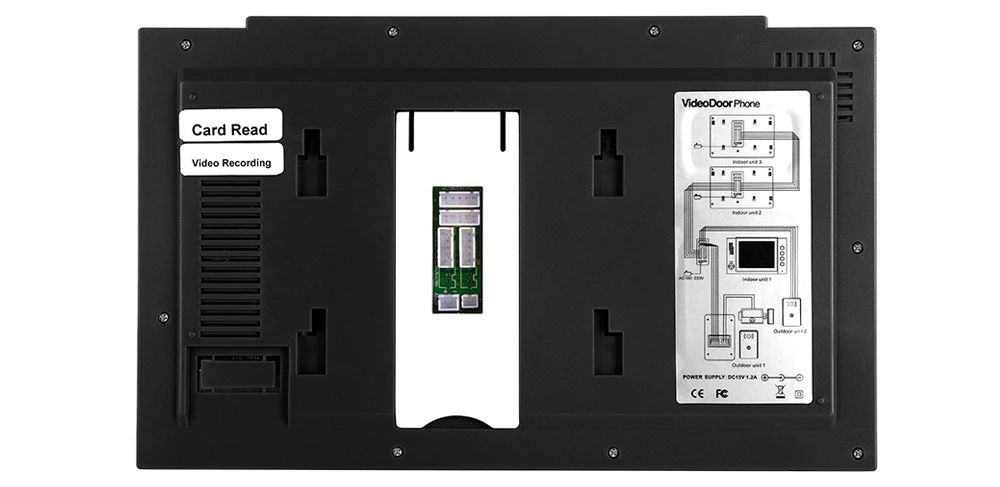 USAFEQLO 7 ''TFT lcd проводной видео телефон двери визуальный видеодомофон спикерфон домофон система с водонепроницаемой уличная камера с ИК подсветкой
