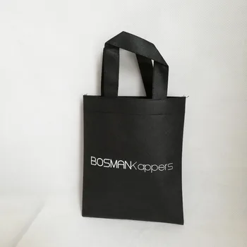 

wholesales 500pcs/lot custom printed company logo reusable non woven shopping bags fabric grocery tote bags for ads