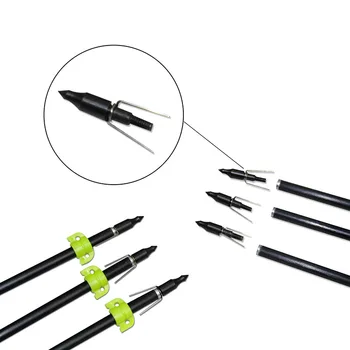 

6/12 pcsl 80cm Hunting Fishing Arrows 8mm Fish Archery Arrows for Hunting Compound / Recurve Bow Fishing Slingshot