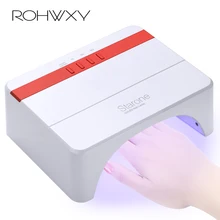 

Brand Starone 48W UV LED Lamp Nail Dryer Dual UV Lamp For Curing UV Gel Nail Polish With Sensor Smart Timer Lamp for Nails 2018