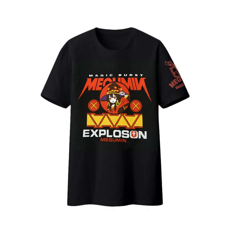 

Unisex New Kono Subarashii Sekai ni Shukufuku wo Megumin t-shirt T-shirt Tee T Shirt Cotton