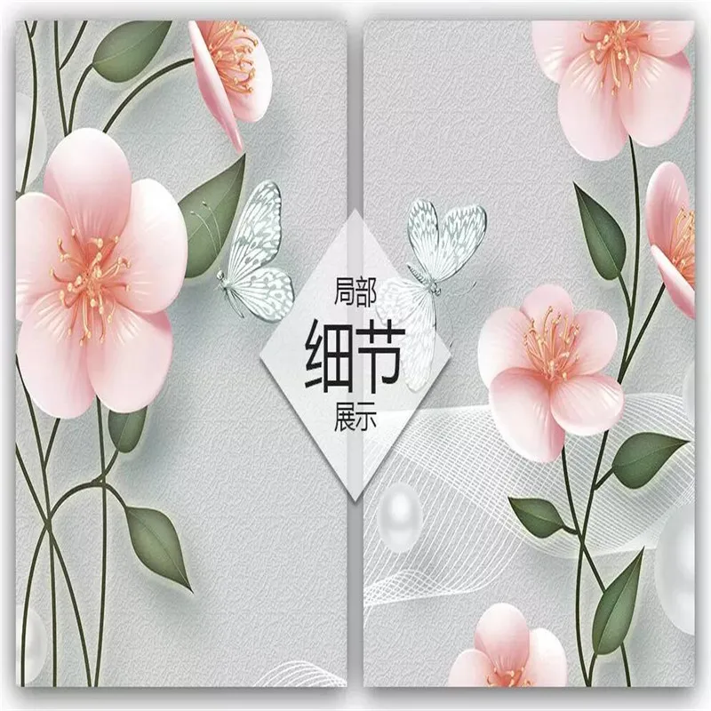 3D stereo plum blossom simple TV background wall professional production mural wallpaper wholesale custom poster photo wall 3D stereo plum blossom simple TV background wall professional production mural wallpaper wholesale custom poster photo wall