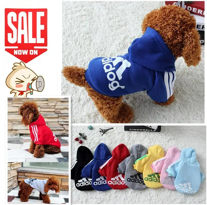Pet dog winter Clothes Coat Small medium big dog clothes sweater clothes for dog red pink yellow Girl blue black XS S M L XL XXL