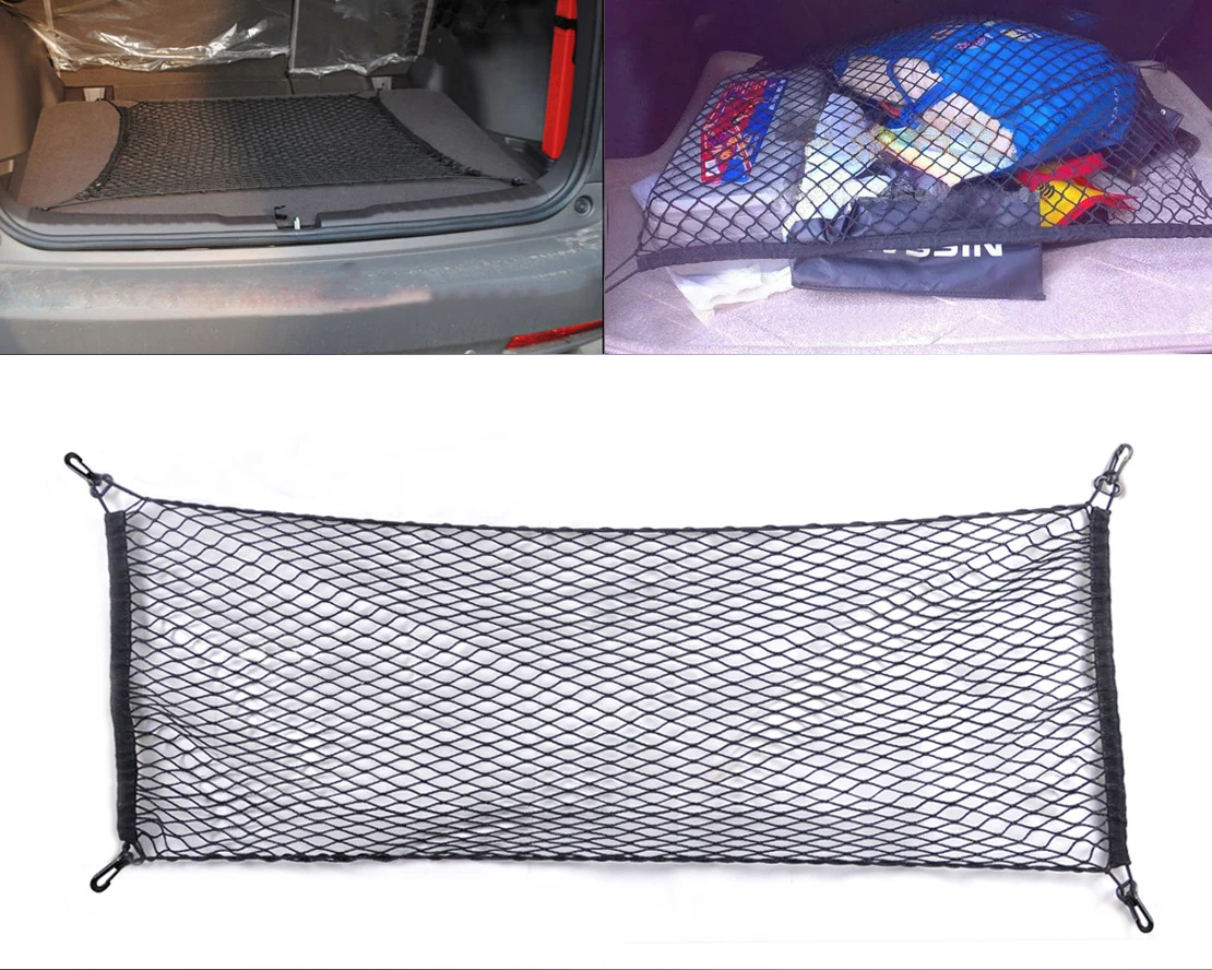 

DWCX Flexible Nylon Car Rear Cargo Trunk Storage Organizer Net Car Styling for Toyota RAV4 2006 2007 2008 2009 2010 2011 2012