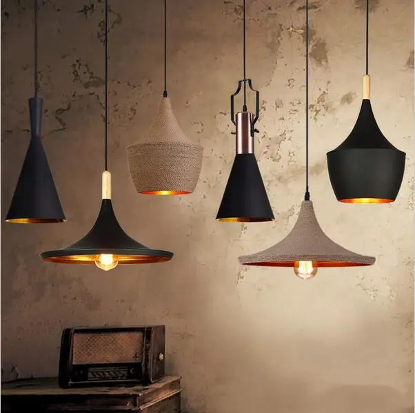 

England Beat Musical Instrument Hanging Pendant lights Restaurant bar home lighting engineering suspension lamp