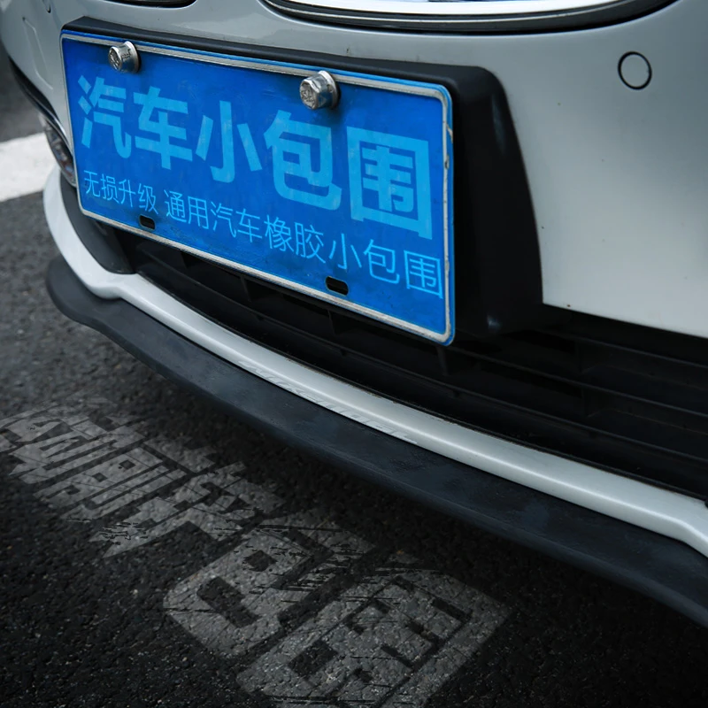 Lábios para Nissan Saia para Topgear Pára-choques Lábio Defletor Versa Nota - Tom Frente Spoiler Fãs Carro Tuning Veiw Corpo Kit Tira 8 Pára-choques lábio defletor lábios para nissan versa