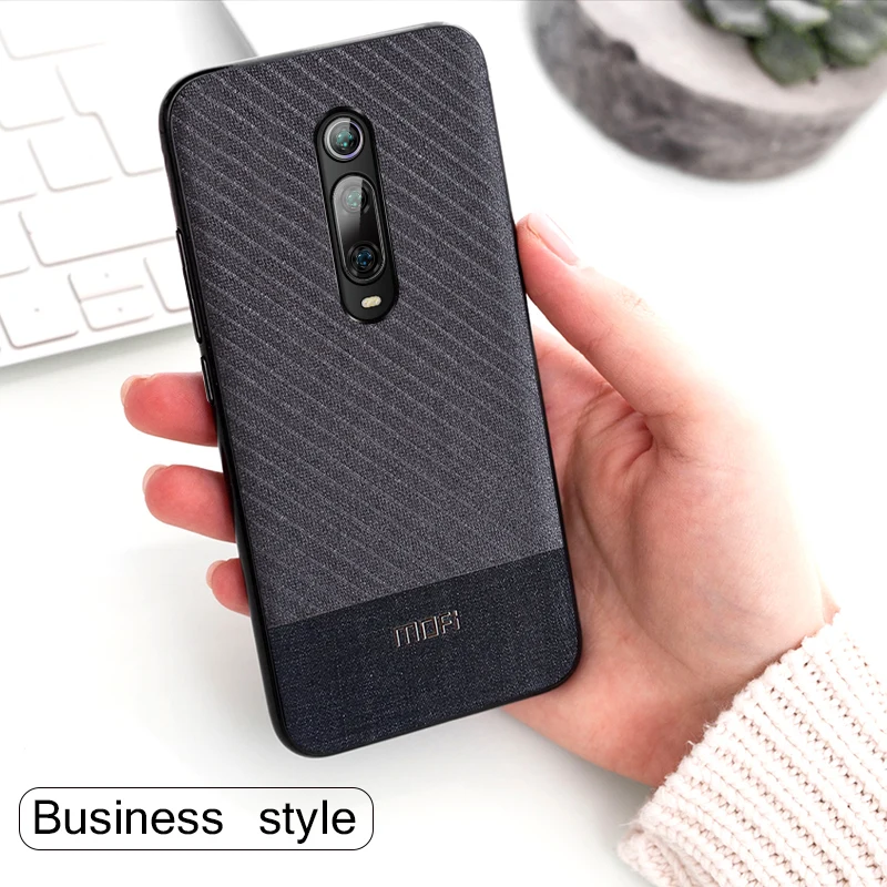 Чехол для Xiaomi Mi 9 T чехол Mofi Mi9T Pro накладка тканевый в деловом стиле Pro|Бамперы| |