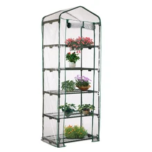 PVC Warm Garden Tier Mini Household Plant Greenhouse Cover (without Iron Stand)