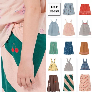 

Spot TAO 2019 Summer Girls Dress High Quality Sling Cotton Dress Children Clothing Princess Dress Baby Girl Clothes New 1-11Y