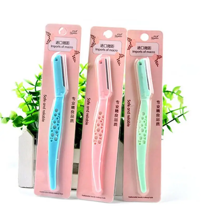Women Facial Face Razor Eyebrow Trimmers Blades Shaver 3pcsin Eyebrow