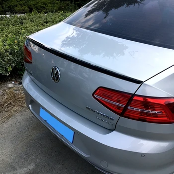 

ABS Plastic Primer Color Exterior Car Tail Wing Decoration Rear Trunk Spoiler For Volkswagen Magotan Passat B8 2017 2018 2019