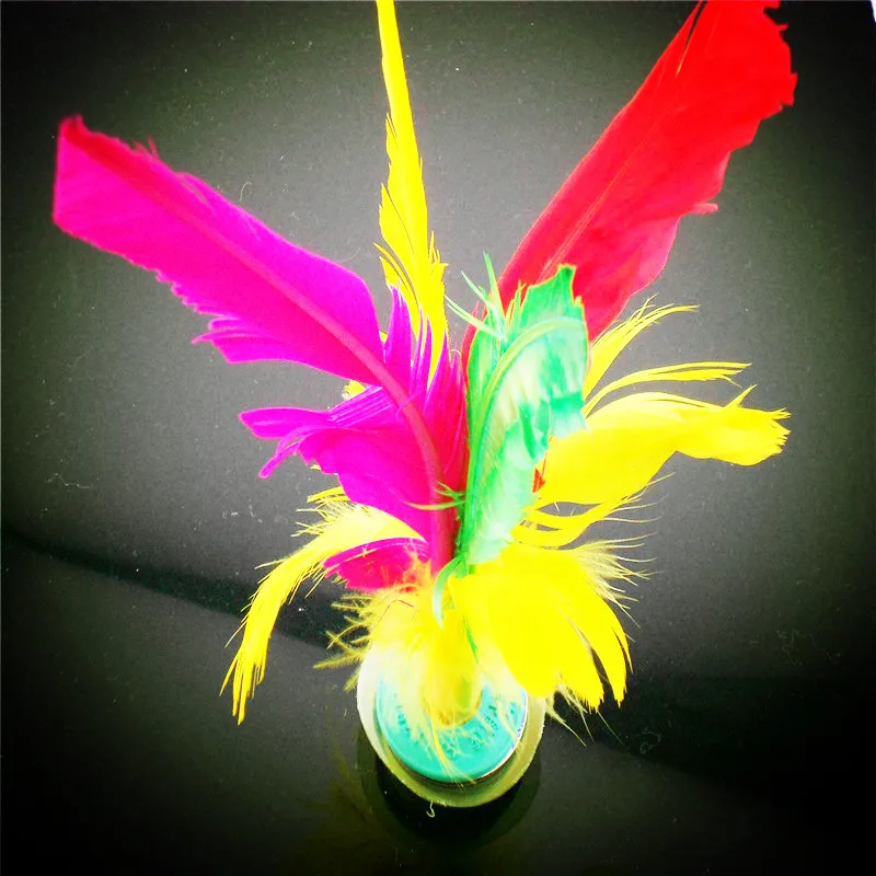 Colorful Feather Kicker Shuttlecock Chinese Jianzi New (2)