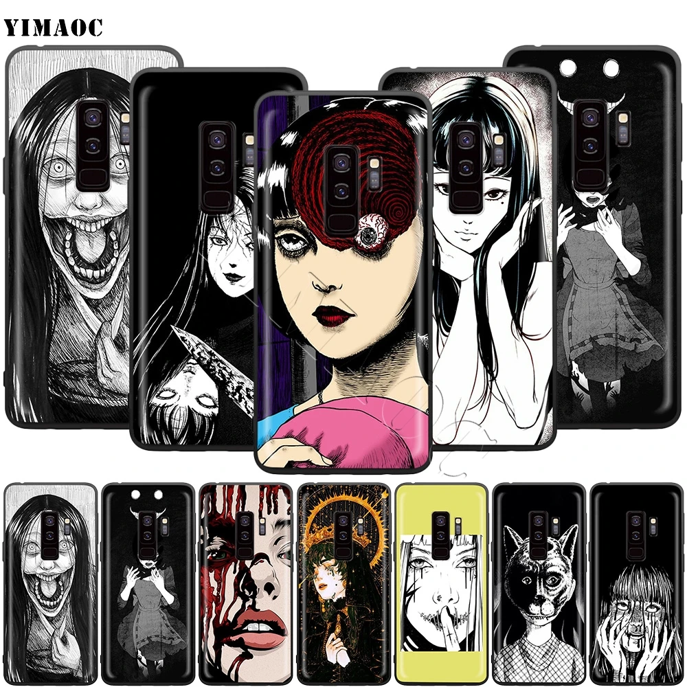YIMAOC японский ужасный комикс Tomie Мягкий силиконовый чехол для Samsung Galaxy S6 S7 Edge S8 S9 Plus