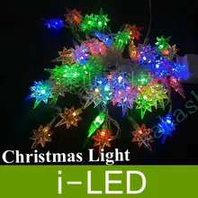 50 шт. seven star Светодиодная лампа заменяемая цвет приборы для микроскопа сделки для рождественского дня рождественские украшения