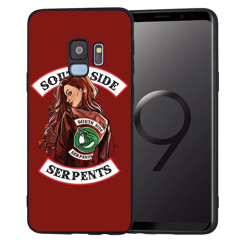 Американский TV Riverdale South Side Serpents для Samsung Galaxy S6 S7 Edge S8 S9 S10 Plus Lite Note 8 9 чехол