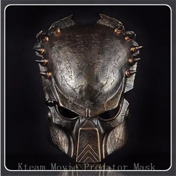 

Resin Brown Predator Mask Wolf Mask Mascara Terror Movie Masks Party Masquerade Fancy Costume Cosplay Halloween Christmas Gift