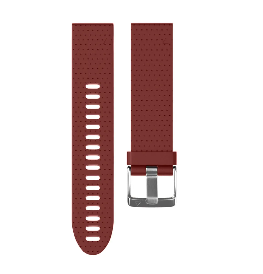 20 мм Ширина быстрая замена силиконовый ремешок для Garmin Fenix 5S ремешок для часов Easy fit браслет для Fenix 6 S/6 S Pro/5S Plus - Цвет ремешка: red