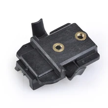 SEIGNEER Тактический шлем части X300 адаптер крепление для спортивного шлема черный фонарик клип