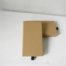 1000 шт/партия изготовление под заказ Фольга Золотой логотип крафт-Ящик раздвижная бумажная коробка упаковка подарок или Косметика со вставкой