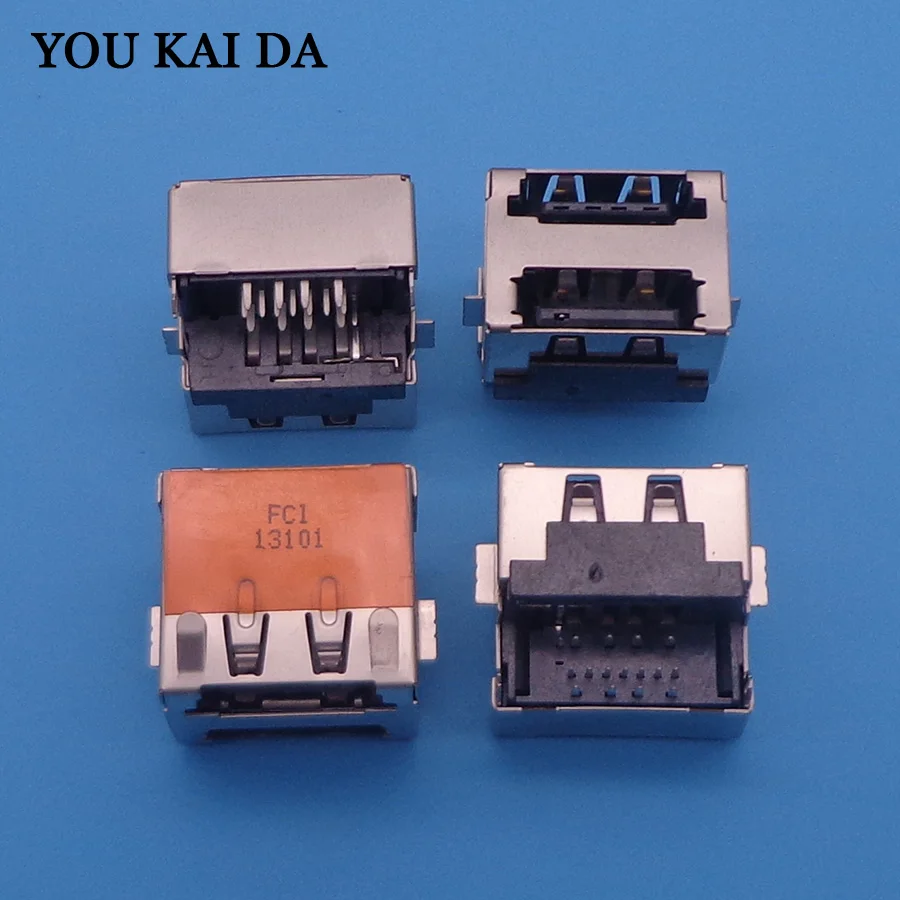 Оригинальный Новый FCI eSATA USB разъем комбинированный интерфейс 15 контактный для Dell