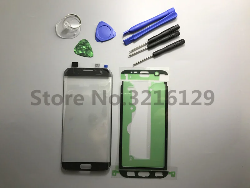 

Replacement Original new LCD Front Touch Screen Outer Glass Lens For Samsung Galaxy S7 Edge G935 G935F/P/V/R/T/A+Sticke+Tool