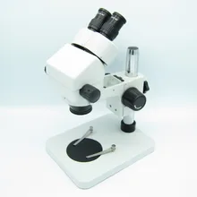 Научный SZM 745 бинокулярный 7x-45X непрерывный зум стерео микроскоп, стерео мобильный телефон ремонт микроскоп