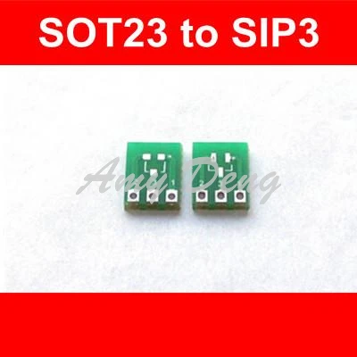 200 шт./лот SOT23 поворот SIP SOT23-3 поворот DIP плата адаптера Зенер диод FET